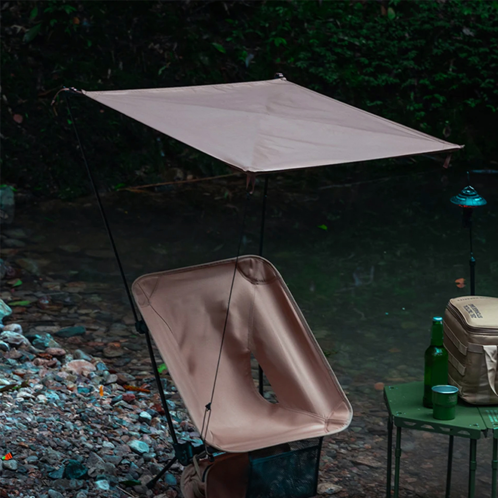 Outdoor Sport Chairs - Moon Chair Sunshade Beach Chair Sunshade