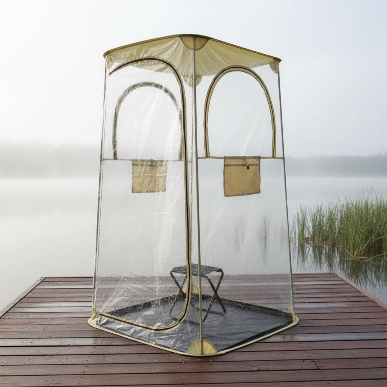 Outdoor Sports - Clear PVC Viewing Shelter Portable Clear