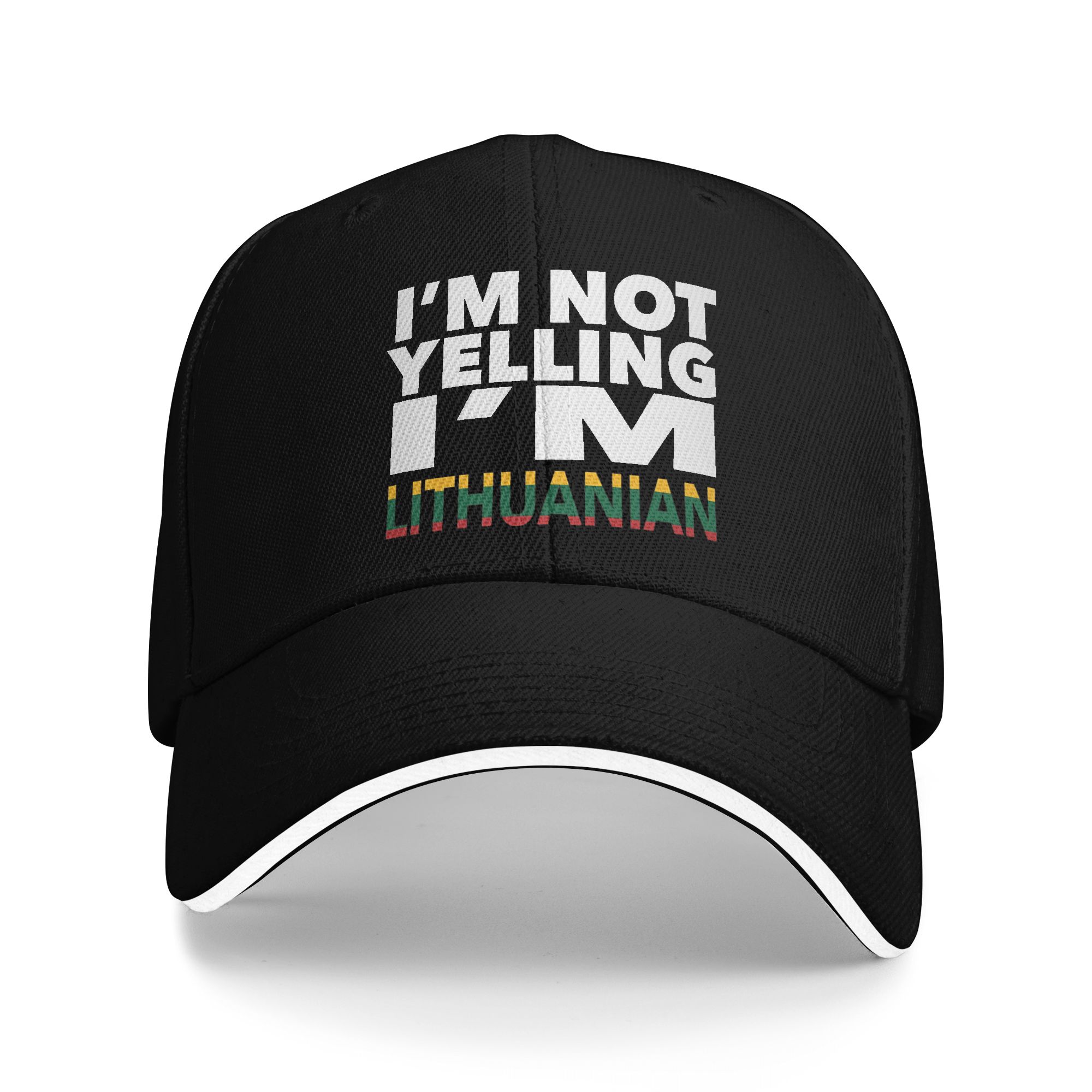 Lithuanian I'm Not Yelling I'm - Outdoor Sport Hat Classic recensione e prezzo