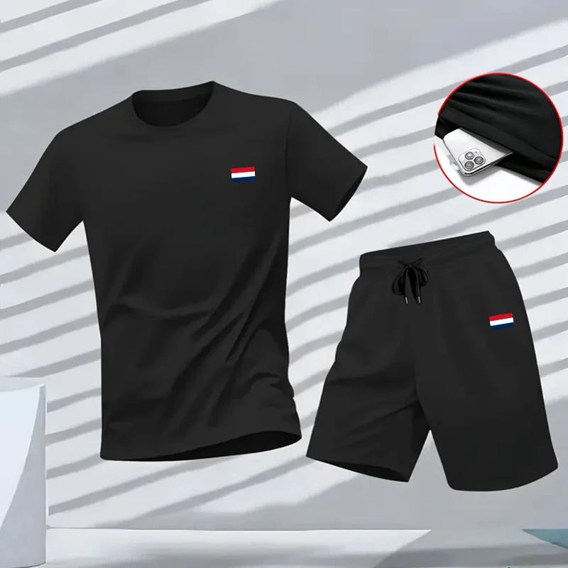 Summer Mens Tracksuit Best-Sel - Outdoor Sports Outfit recensione e prezzo
