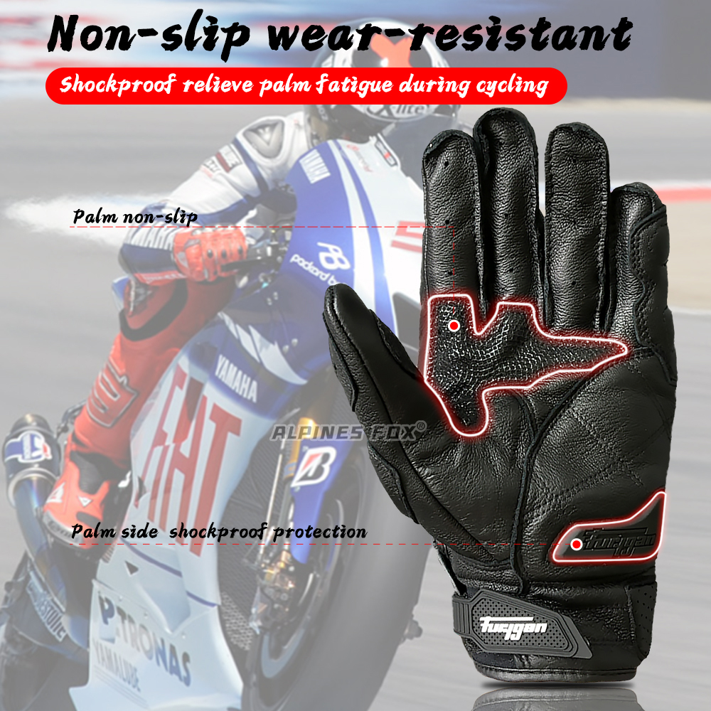 AFS 6 Motorcycle Leather Glove - Horse Riding Glove recensione e prezzo