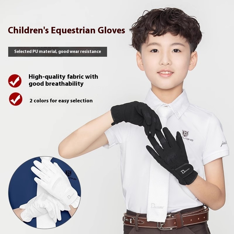 Children's Equestrian Gloves,  - Horse Riding Glove recensione e prezzo