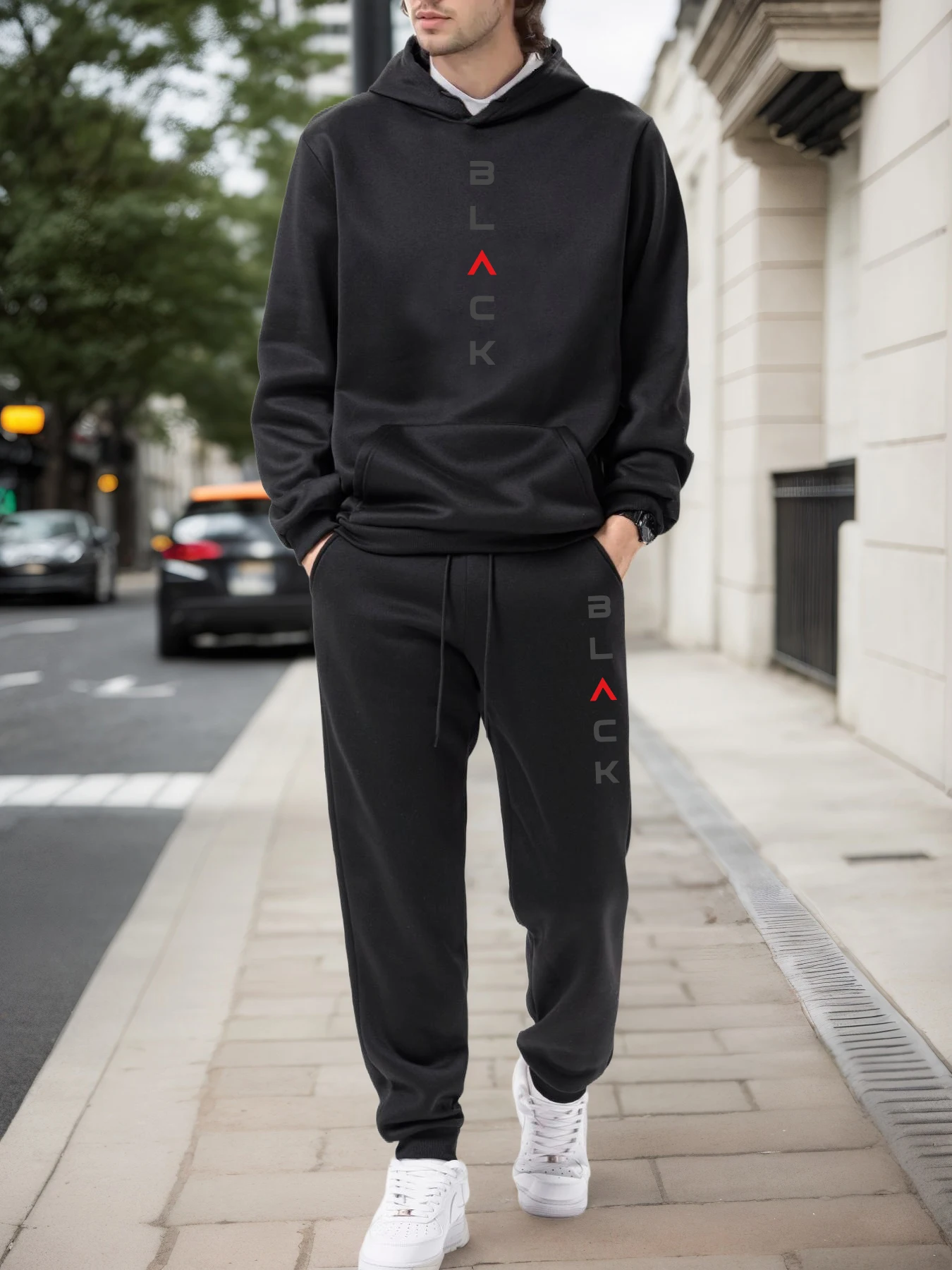 Fashion Mens Tracksuit Casual  - Outdoor Sports Outfit recensione e prezzo