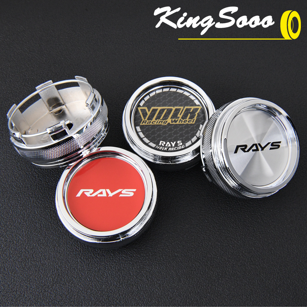4PCS JDM Sport Rim Cap Clip 62 - Outdoor Sport Logo recensione e prezzo