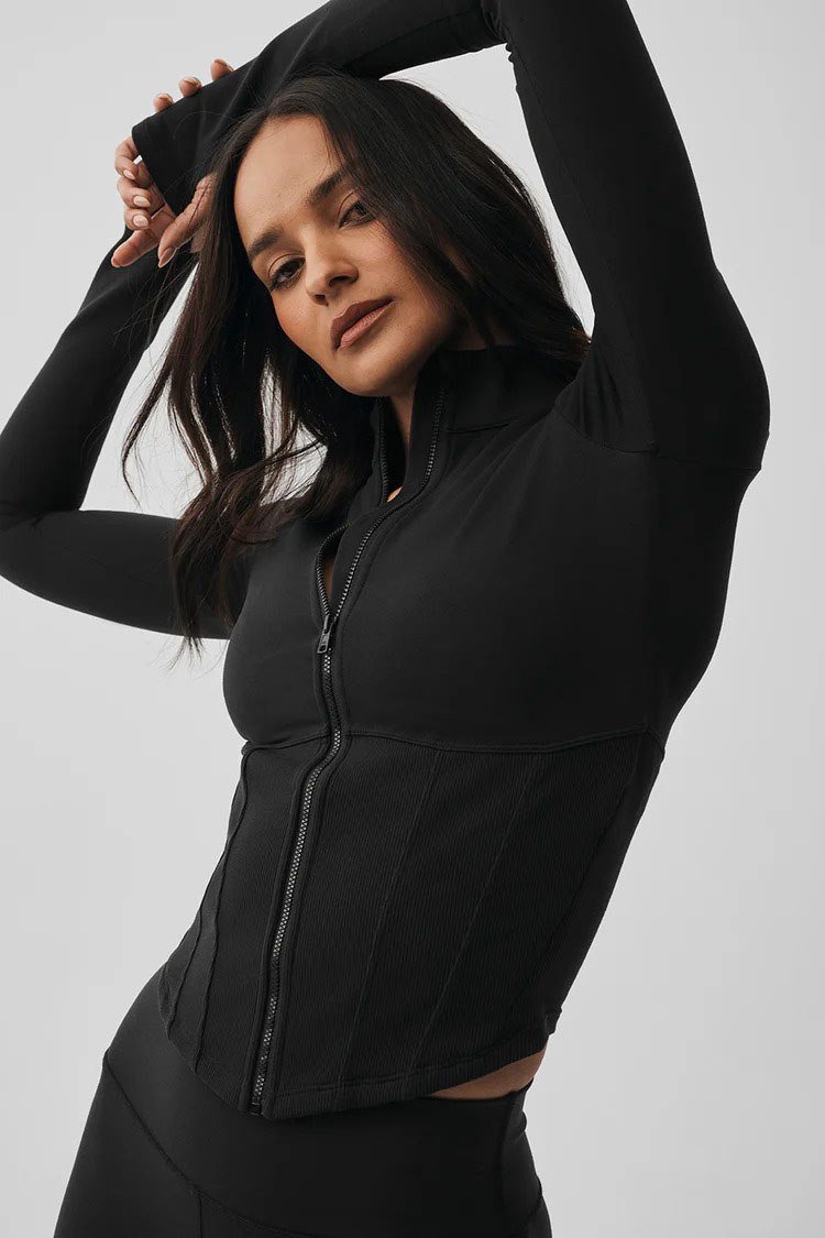 Women's Long Sleeve Zip Jacket - Outdoor Sports recensione e prezzo