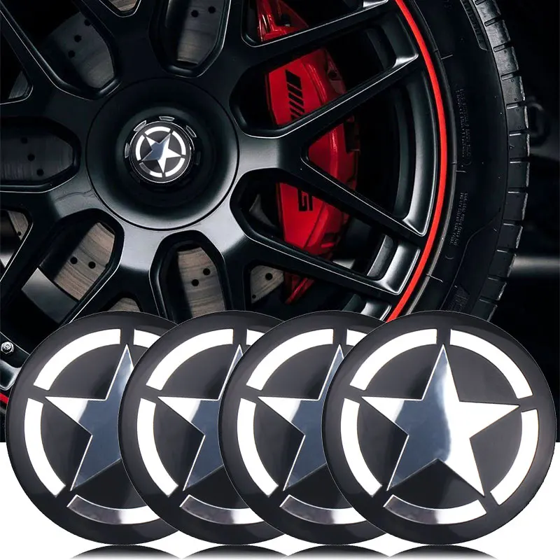 Sport 56mm 60mm Car Wheel Hub  - Outdoor Sport Logo recensione e prezzo