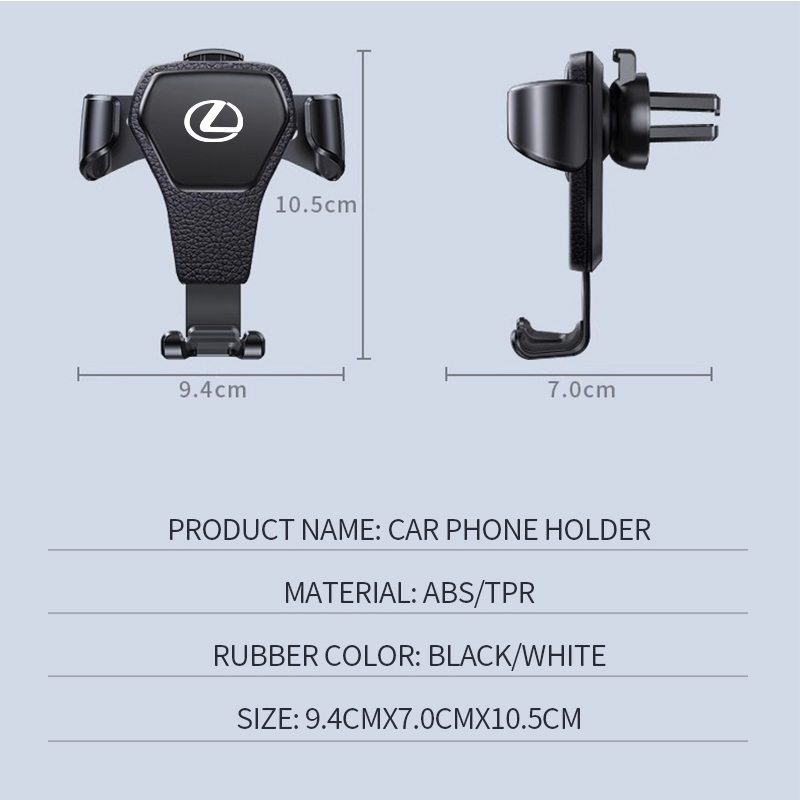 Gravity Car Phone Holder Air V - Outdoor Sport Logo recensione e prezzo