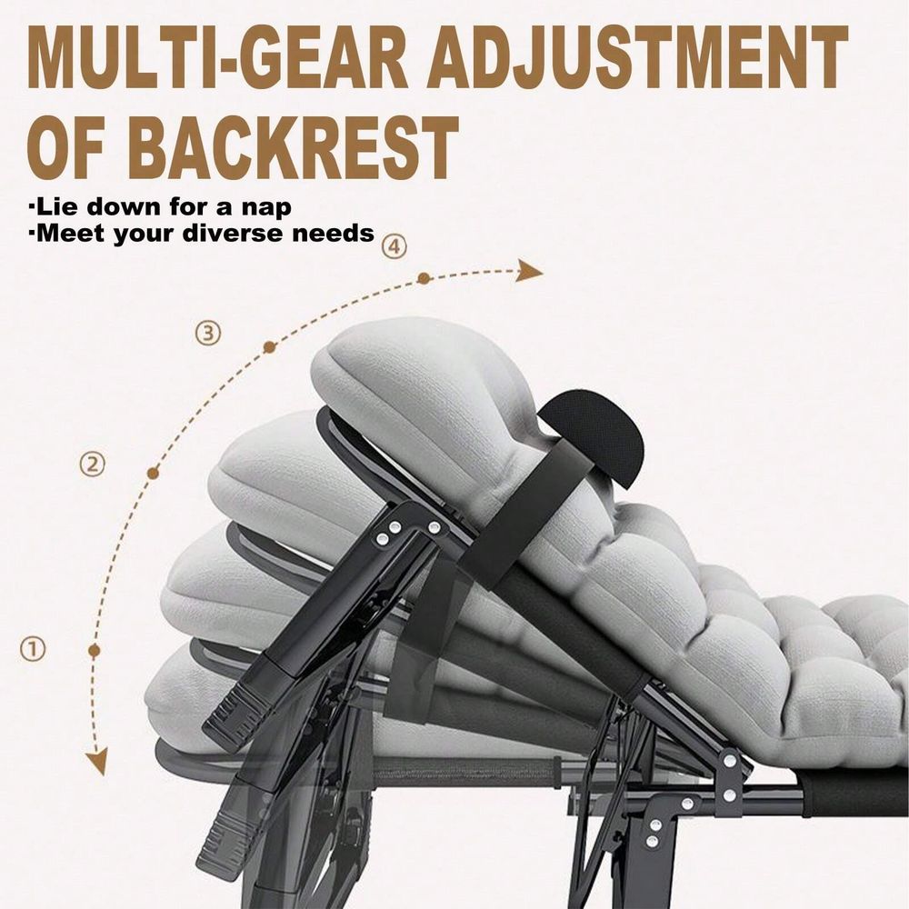 Cot, 4 Positions Adjustable Re - Outdoor Sport Chairs recensione e prezzo
