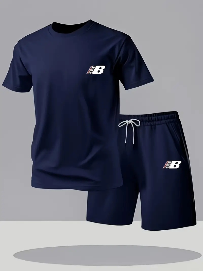 Summer Men's Printed Short-Sle - Outdoor Sports Outfit recensione e prezzo
