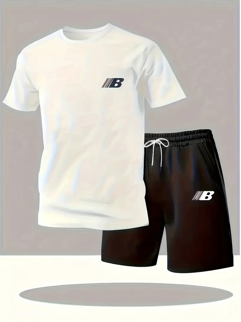 Summer Men's Printed Short-Sle - Outdoor Sports Outfit recensione e prezzo