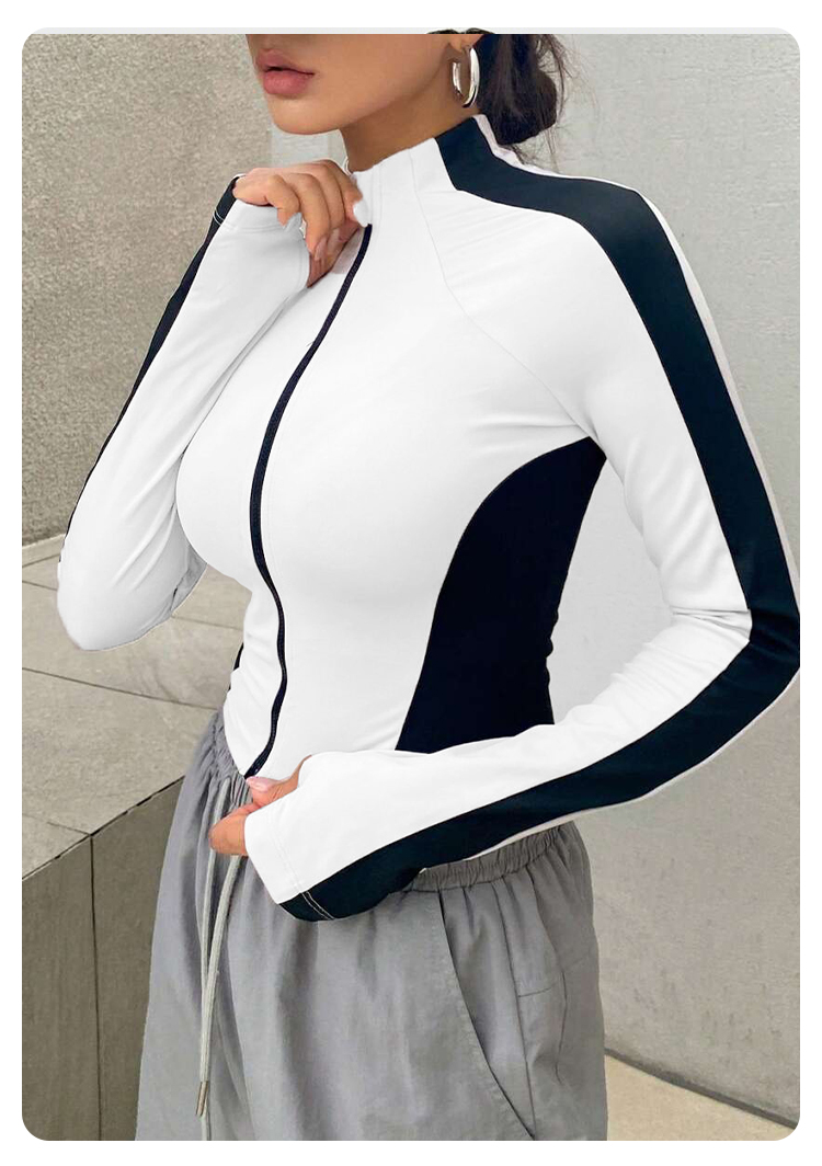 Yoga Clothes Stand Up Collar J - Outdoor Sports recensione e prezzo