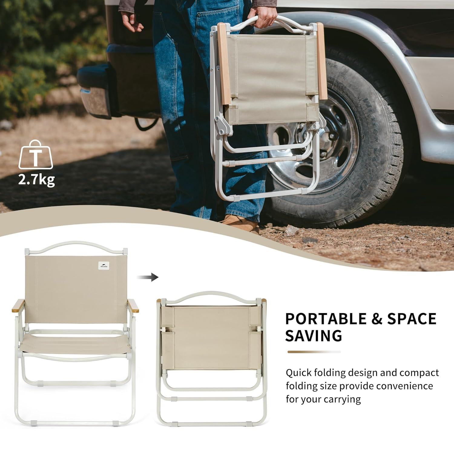 Naturehike Portable Camping Ch - Outdoor Sport Chairs recensione e prezzo
