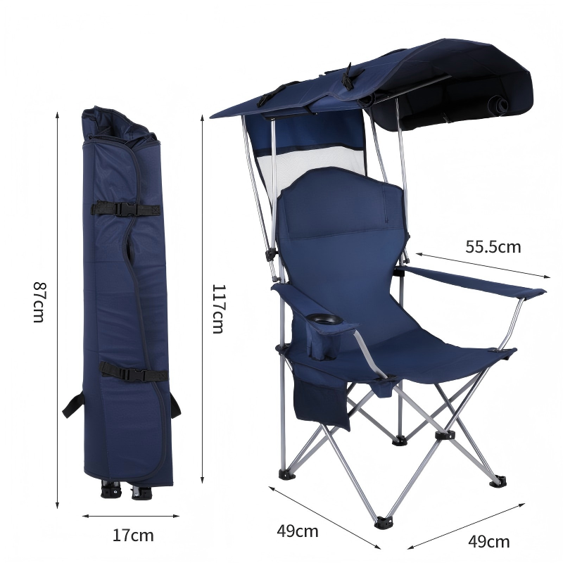 Folding Camping Chair with Sha - Outdoor Sport Chairs recensione e prezzo