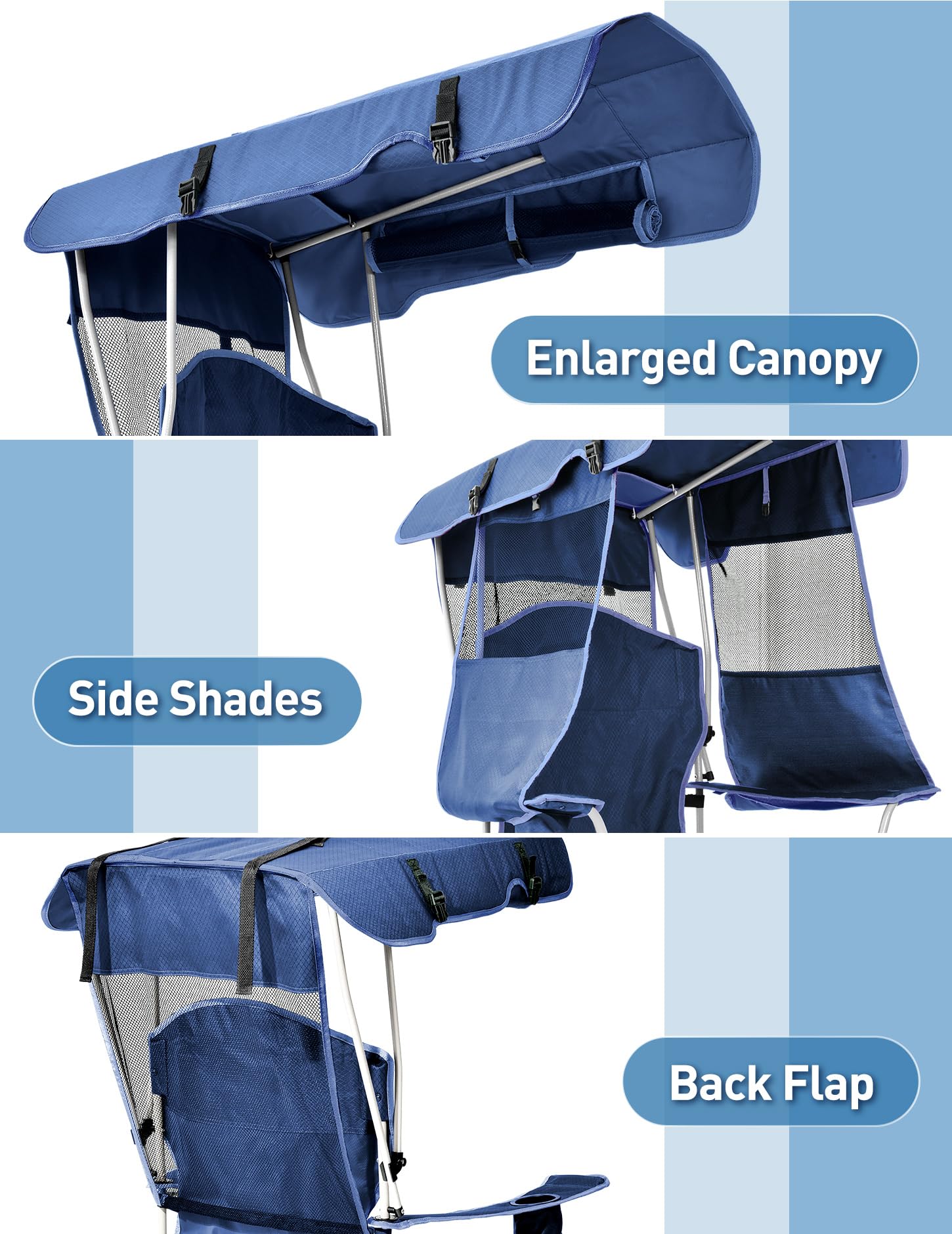 Folding Camping Chair with Sha - Outdoor Sport Chairs recensione e prezzo