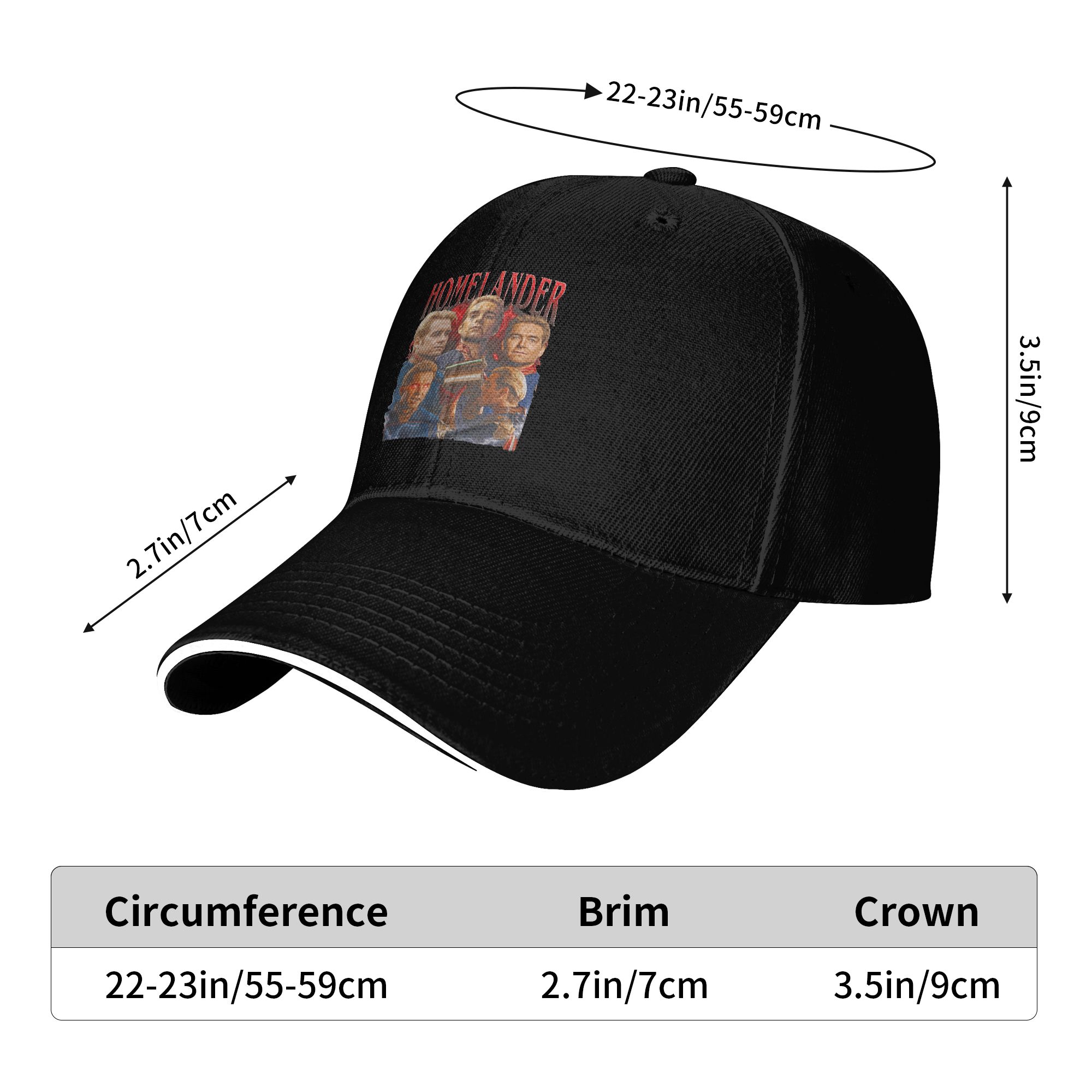 Homelander Baseball Cap The Bo - Outdoor Sport Hat Classic recensione e prezzo