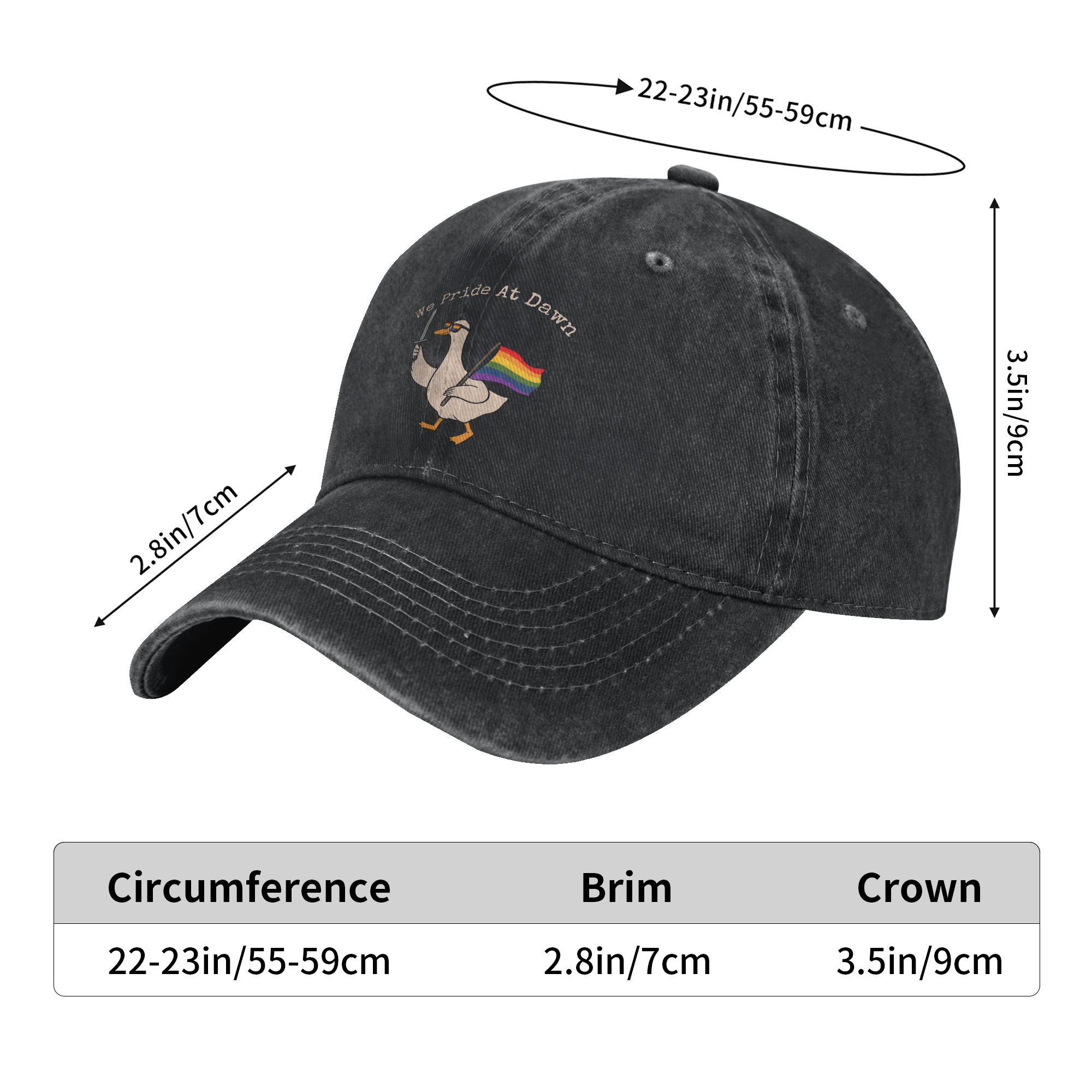 Washed Baseball Cap We Pride A - Outdoor Sport Hat Classic recensione e prezzo