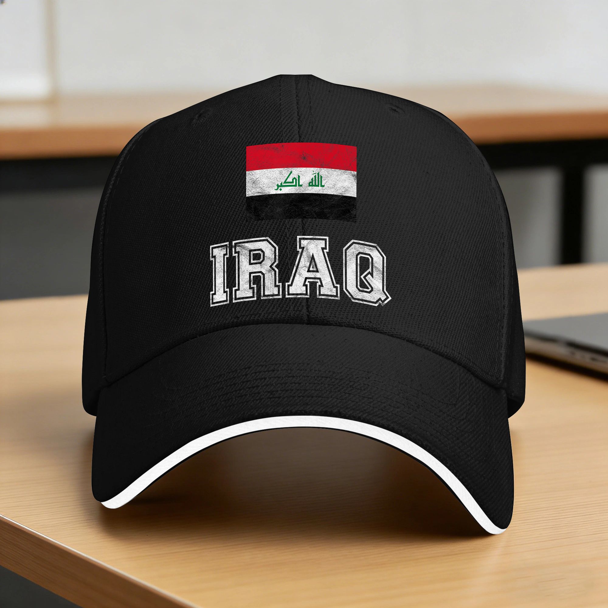Iraq Flag Baseball Cap  Classi - Outdoor Sport Hat Classic recensione e prezzo